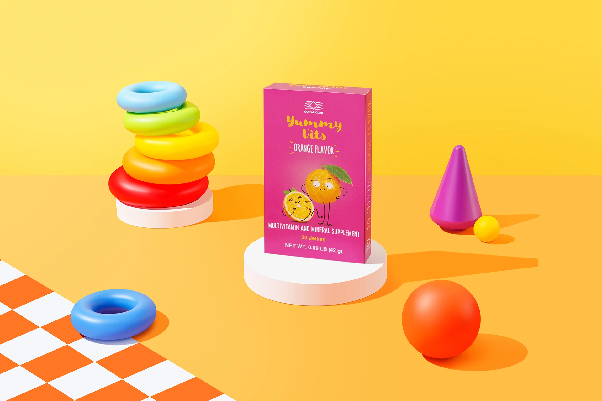 Yummy Vits orange flavor
