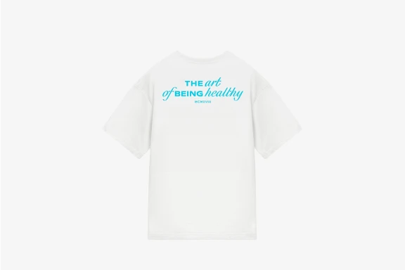 Oversized T-shirt, ivory white